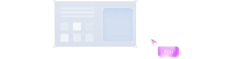 Editor with cursor