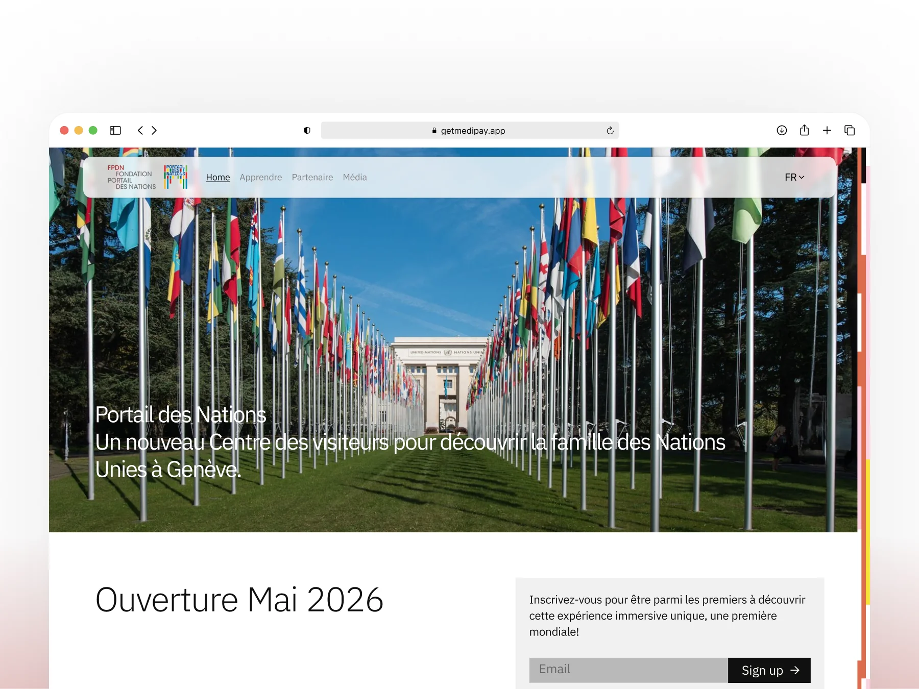 Portail des Nations